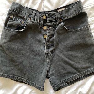 Vintage Mid-Thigh Denim Shorts